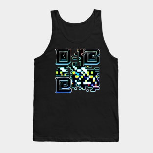 QR code art design Tank Top